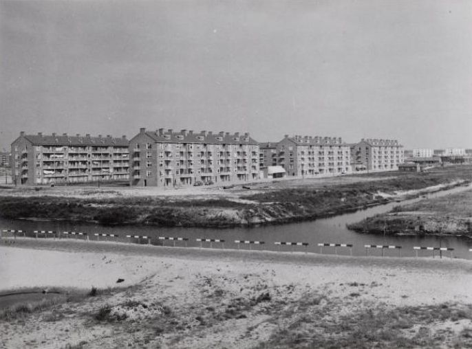 Slotervaart Jaren vijftig Plesmanlaan, Johan Huizingalaan NieuwWest 60 jaar